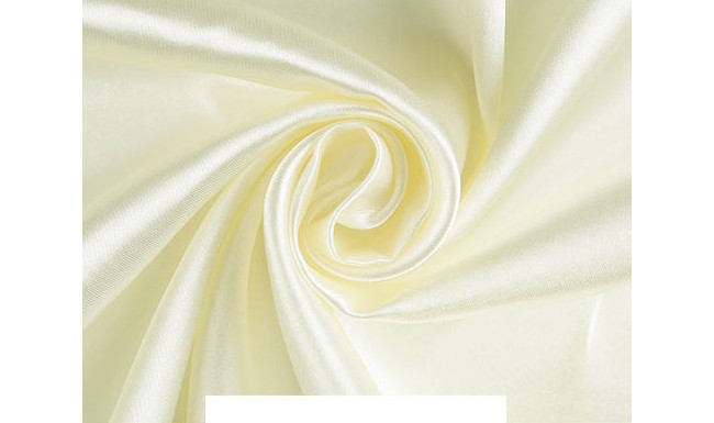 Width 150 cm Plain Pearl Ice Silk Lining Fabric Polyester Stretchy Solid Soft Dense Satin Fabric